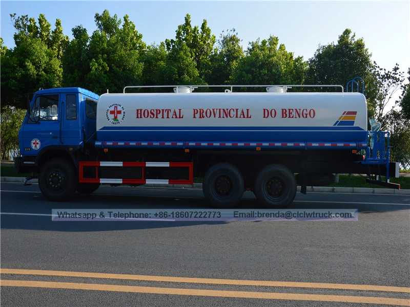 Dongfeng 6x4 20000liter 4400加仑水箱卡车