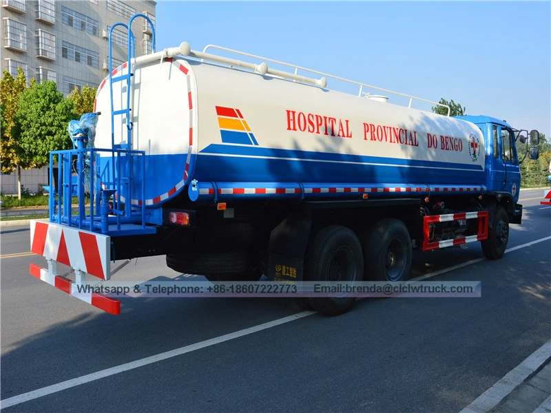 Dongfeng 6x4 20000liter 4400加仑水箱卡车