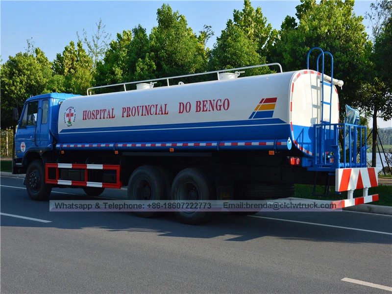 Dongfeng 6x4 20000liter 4400加仑水箱卡车