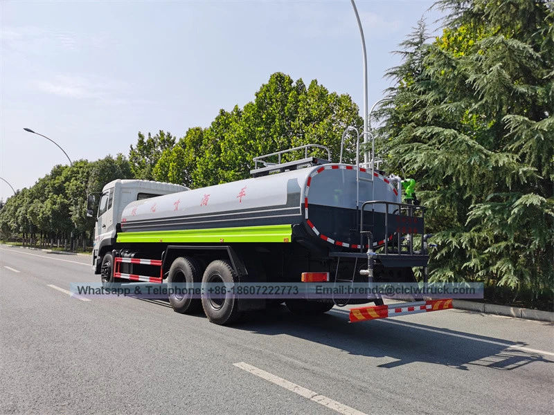 Dongfeng 6x4 20cbm 20000liter水车