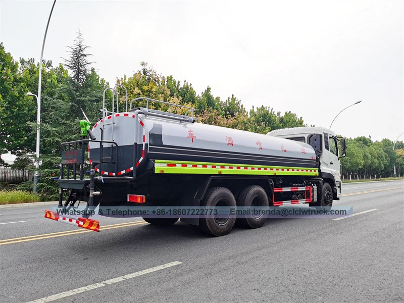 Dongfeng 6x4 20cbm 20000liter水车