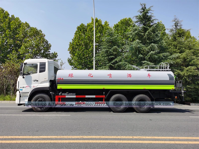 Dongfeng 6x4 20cbm 20000liter水车
