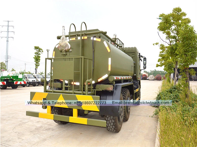 Dongfeng 6x6 Tack Tack Truck 10000LITER, 6x6 TACK TACK TACK TURCH, Грузовик с водой 10CBM Поставщик Китай