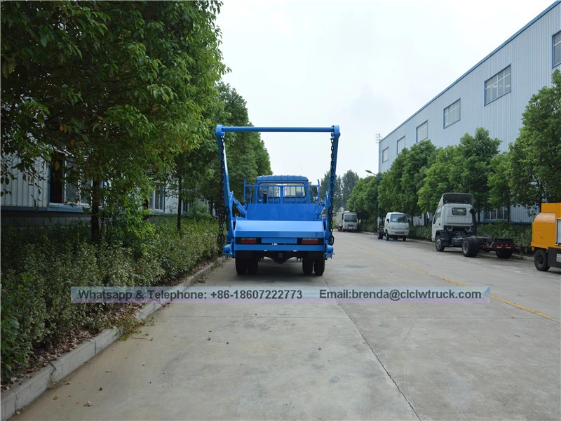 Dongfeng 8 CBM Swing Arm Garbage Truck