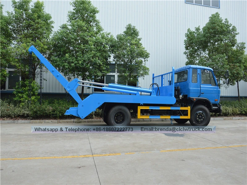 Dongfeng 8 CBM Swing Arm Garbage Truck