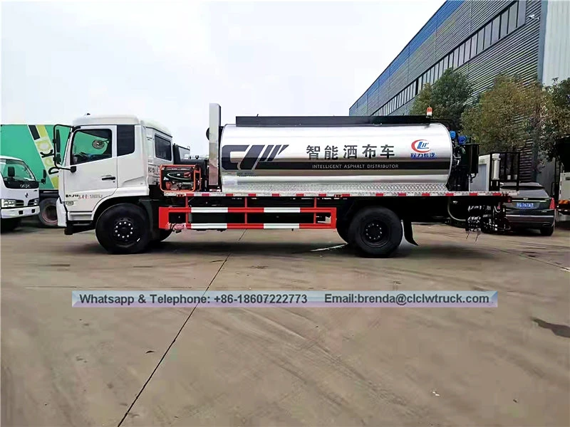 Dongfeng Asphalt Distribution Truck, Bitumen Sprayer China ซัพพลายเออร์, ผู้ผลิตรถบรรทุกกระจายแอสฟัลต์