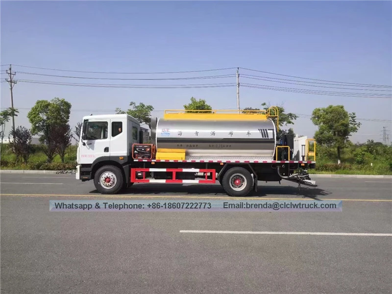 Dongfeng Asphalt Sprayer Nhà cung cấp, 4x2 Asphalt Road Maintainer Trung Quốc Nhà sản xuất, 8-10 CBM Bitum phân phối xe tải