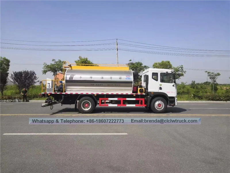 Dongfeng Asphalt Sprayer Nhà cung cấp, 4x2 Asphalt Road Maintainer Trung Quốc Nhà sản xuất, 8-10 CBM Bitum phân phối xe tải