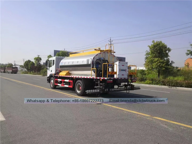 Dongfeng Asphalt Sprayer Nhà cung cấp, 4x2 Asphalt Road Maintainer Trung Quốc Nhà sản xuất, 8-10 CBM Bitum phân phối xe tải