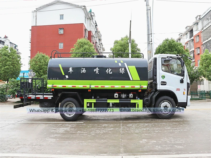 Dongfeng DFAC 6000 لتر إلى شاحنة مياه 8000 لتر