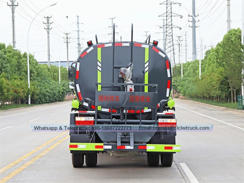 Dongfeng DFAC 6000 لتر إلى شاحنة مياه 8000 لتر