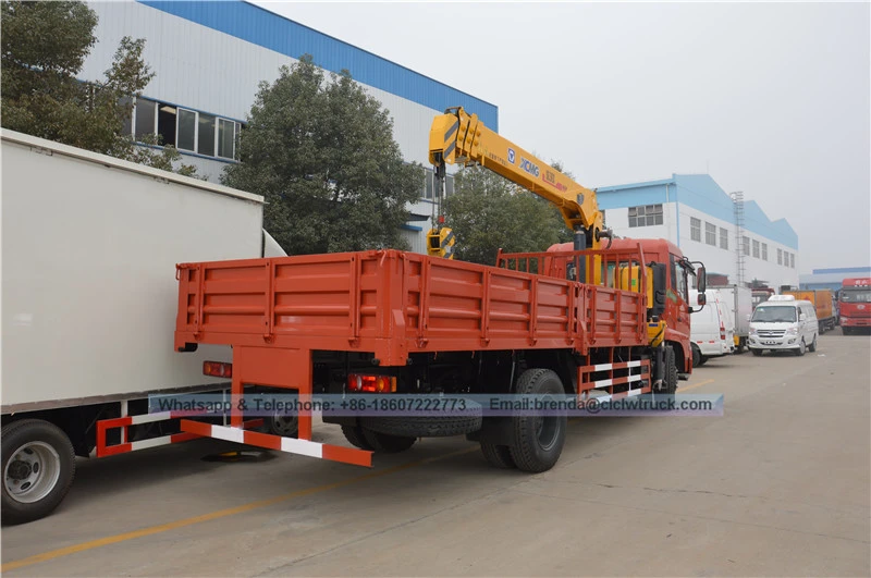 Dongfeng Kingrun 6300 Kgs Truck Mounted Crane với Basket