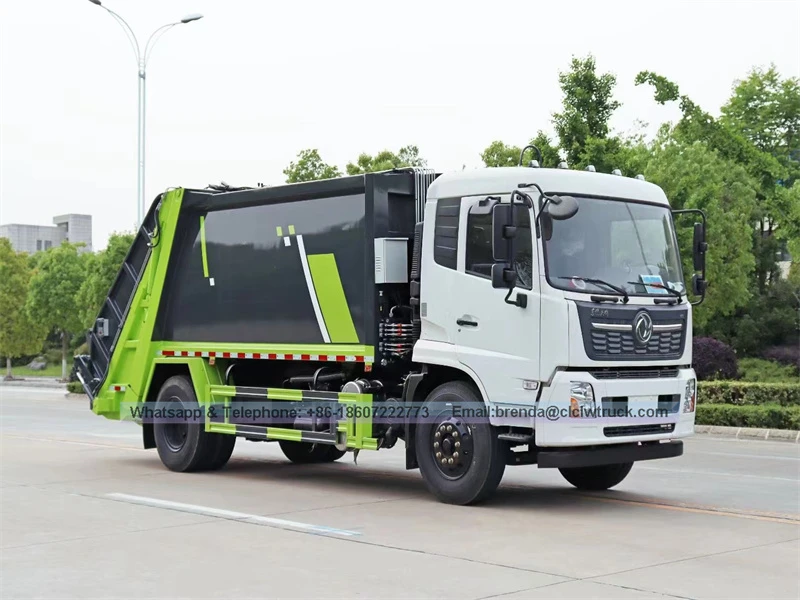 Dongfeng Kingrun 14 CBM Tumanggi sa compactor