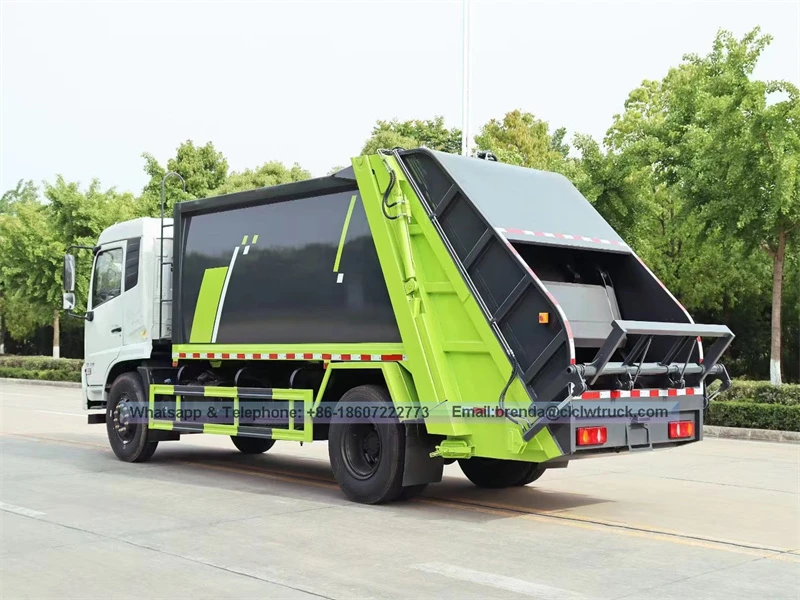 Dongfeng Kingrun 14 CBM Tumanggi sa compactor