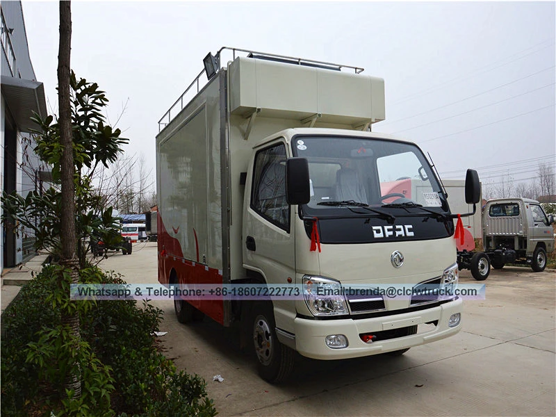 Dongfeng 2016 ni mobile food / kusina / ice truck