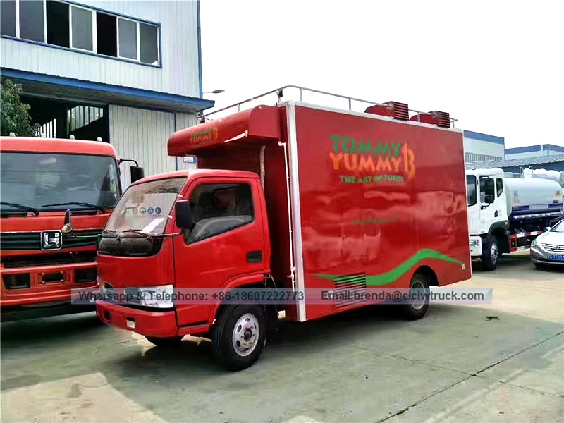 Dongfeng 2016 ni mobile food / kusina / ice truck