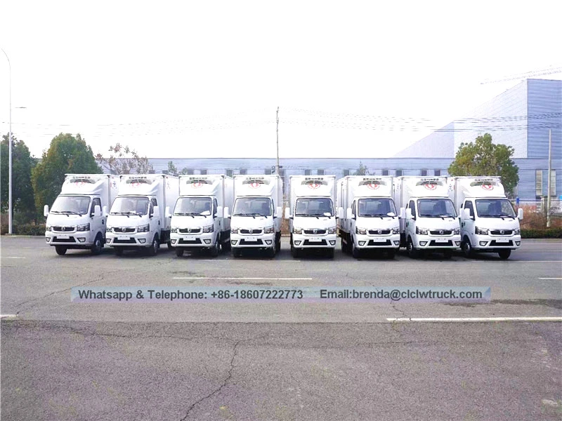 مورد شاحنة ثلاجة Dongfeng ، أفضل شاحنة ثلاجة ، شاحنة ثلاجة صغيرة