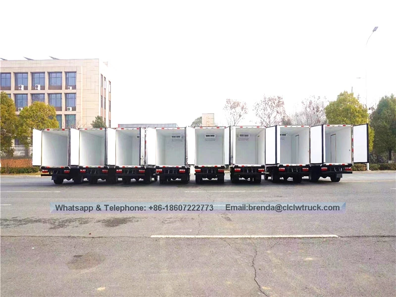 مورد شاحنة ثلاجة Dongfeng ، أفضل شاحنة ثلاجة ، شاحنة ثلاجة صغيرة