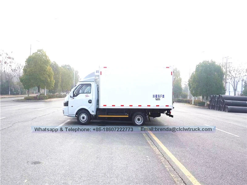 مورد شاحنة ثلاجة Dongfeng ، أفضل شاحنة ثلاجة ، شاحنة ثلاجة صغيرة