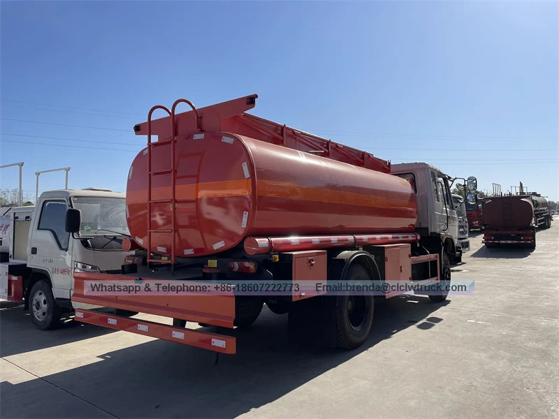 Nhà cung cấp xe tăng Dongfeng China, xe tải chở dầu 10000 lít, nhà sản xuất xe tải chở dầu