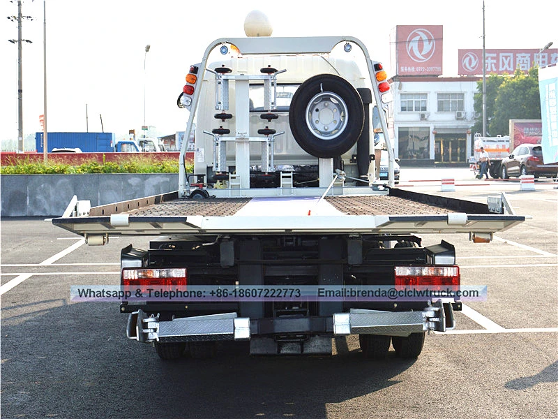 Dongfeng Wrecker卡车4吨右手驱动器，Wrecker Towt Cruck，Wrecker拖车供应商中国