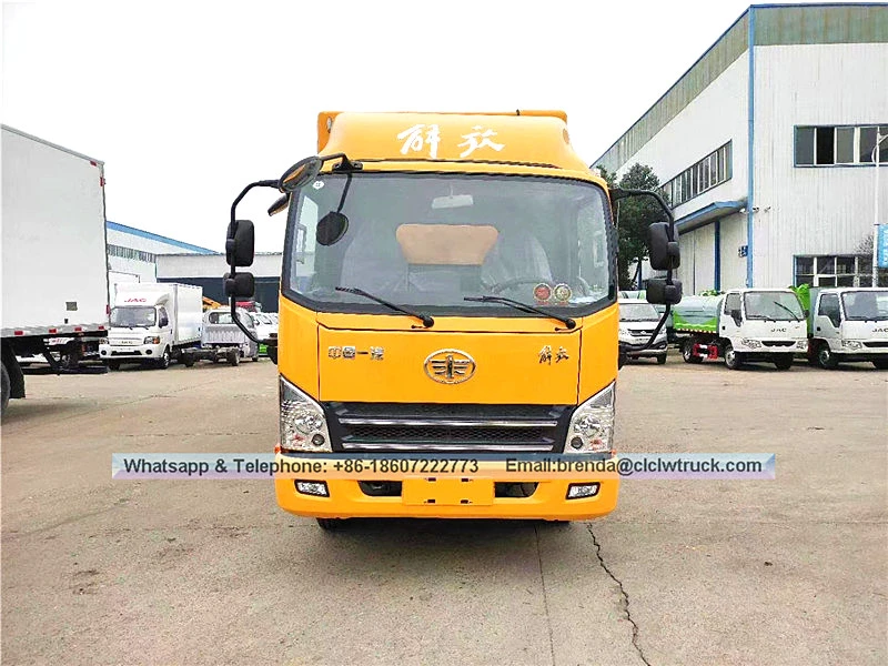 FAW एलईडी विज्ञापन वाहन हॉट सेल-मोबाइल विज्ञापन बिलबोर्ड वाहन एलईडी विज्ञापन वैन ट्रक