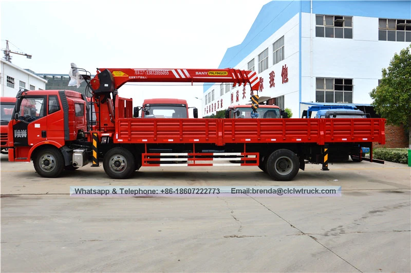 FAW xe tải gắn cẩu Nhà cung cấp, 8.000-10.000 kg Xe tải cẩu, xe tải gắn cẩu Nhà sản xuất Trung Quốc
