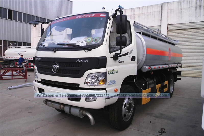 Foton Aumark 4x2 10m3油轮卡车 /加油加油机卡车运输
