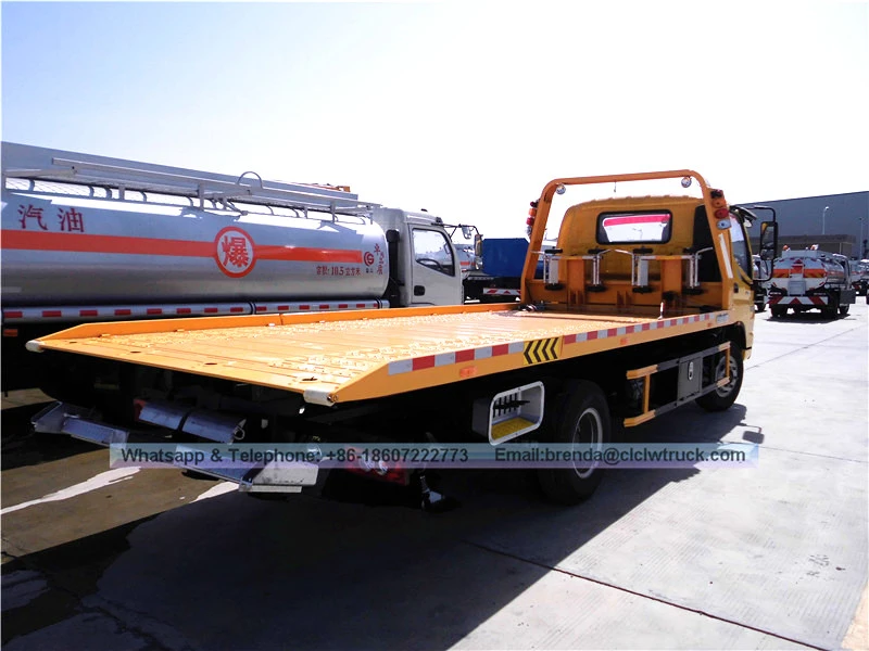 FOTON Aumark 4TON road tow truck supplier china,4X2 road wrecker truck supplier for sale