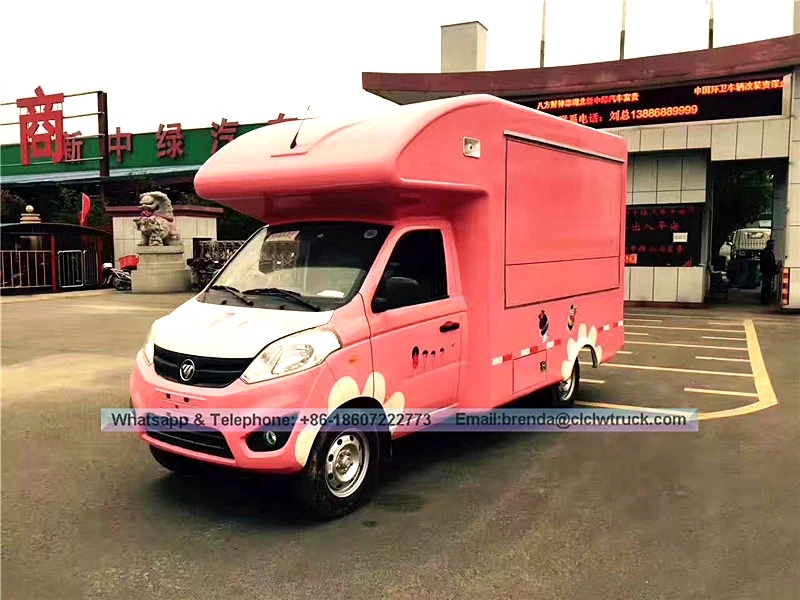 Foton Food Truck fournisseurs de Chine, camion d'alimentation à la crème glacée, camion de restauration à café