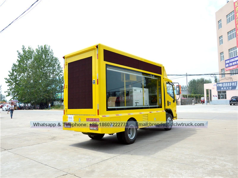 Forland 4x2 Mobile LED Truck พร้อมหน้าจอ P5, P6, P4 สำหรับขาย