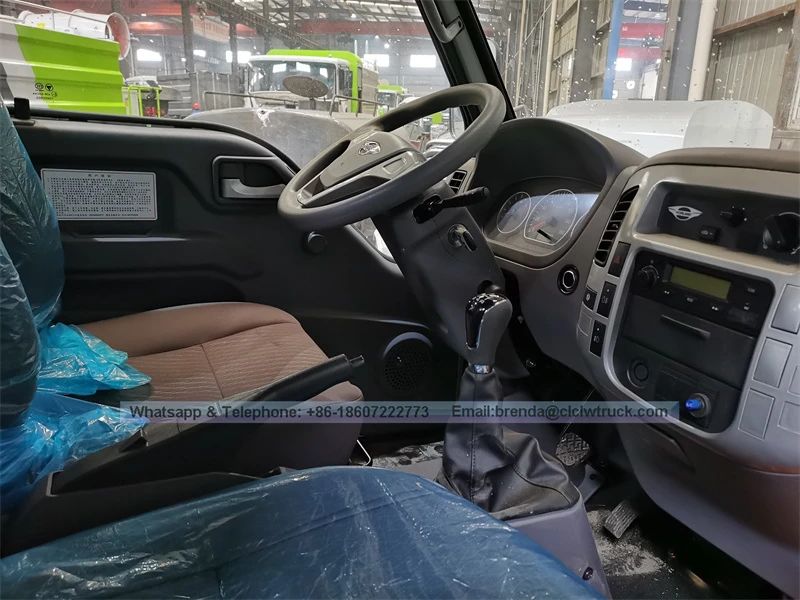 Foton 3000liters maliit na fecal suction truck na ibinebenta