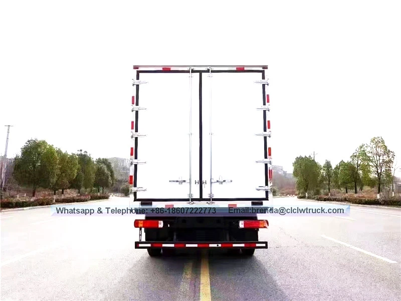 شاحنة فوتون 5-6 طن شاحنة الثلاجة للحوم والأسماك