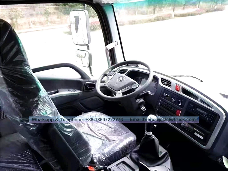 شاحنة فوتون 5-6 طن شاحنة الثلاجة للحوم والأسماك