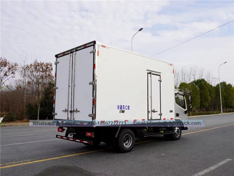 Foton-Aumark Refrigerator Truck fournisseur Chine, Camion de cargaison de réfrigérateur 5 tonnes, camion de cargaison de réfrigérateur 4x2, camion de réfrigérateur