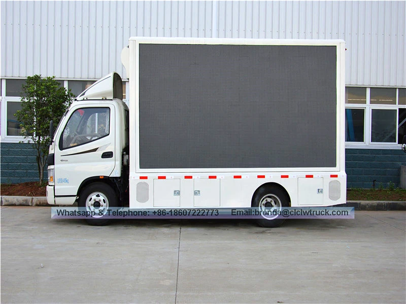 Foton Brand P4 ، P5 ، P6 Out-Door LED Truck ، مع شاشة SMD للبيع