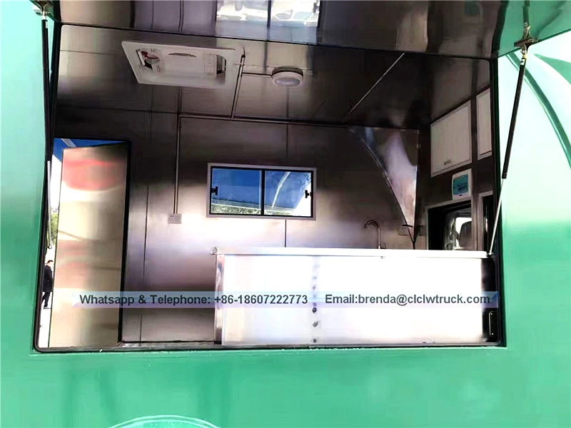 Camión de comida móvil Foton / helado