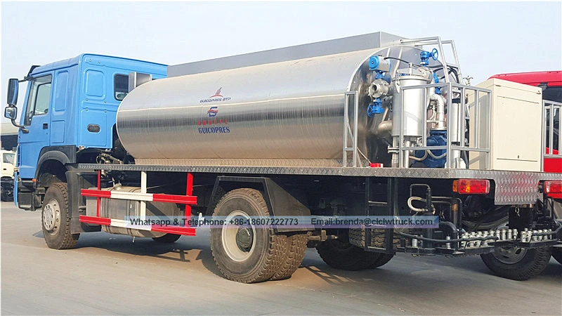 HOWO 12cbm Asphalt Distributor truck