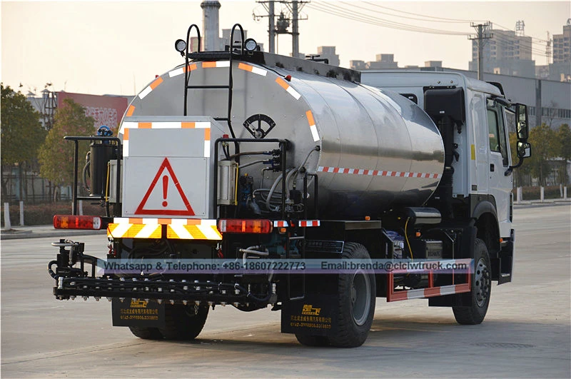 HOWO 12cbm Asphalt Distributor truck