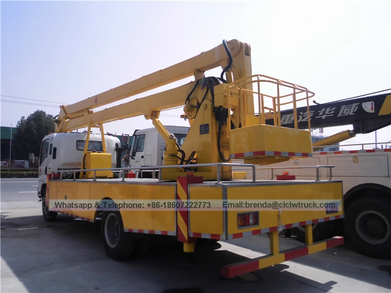 Fornecedores de caminhão de High Working Truck China, 20 metros de alta altitude fornecedores de caminhões, caminhão de plataforma aérea da China Sinotruk