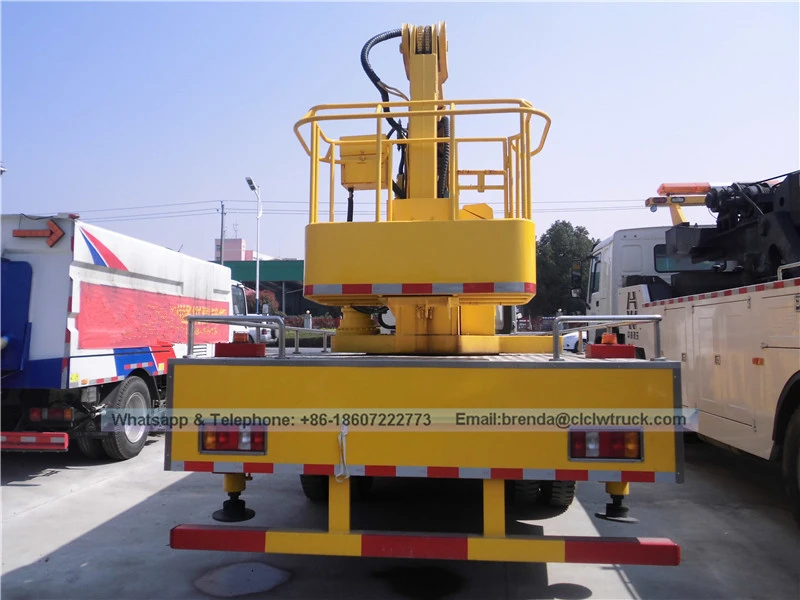 Fornecedores de caminhão de High Working Truck China, 20 metros de alta altitude fornecedores de caminhões, caminhão de plataforma aérea da China Sinotruk