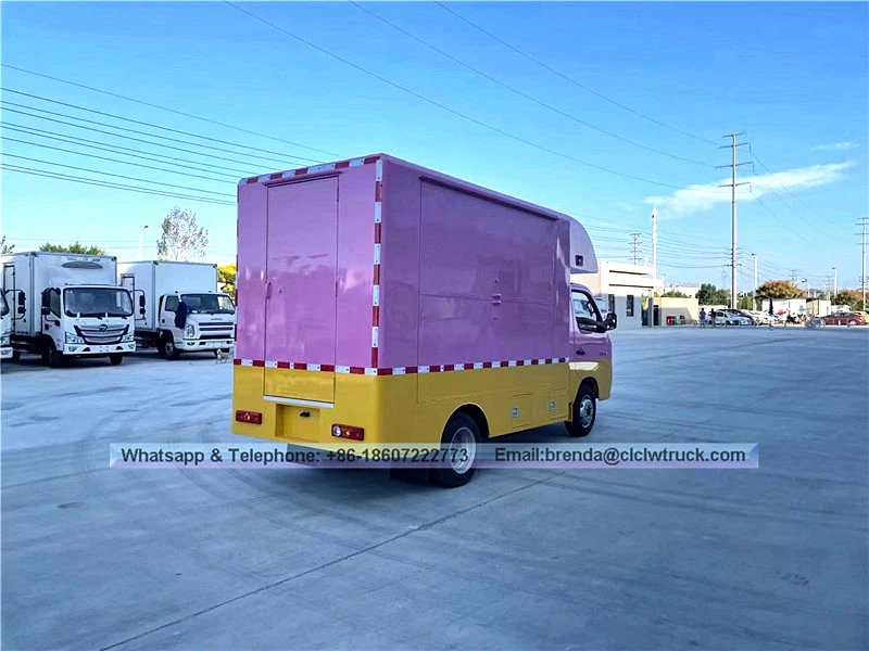 Mataas na kalidad at mababang presyo mobile ice cream trak ng pagkain para sa pagbebenta