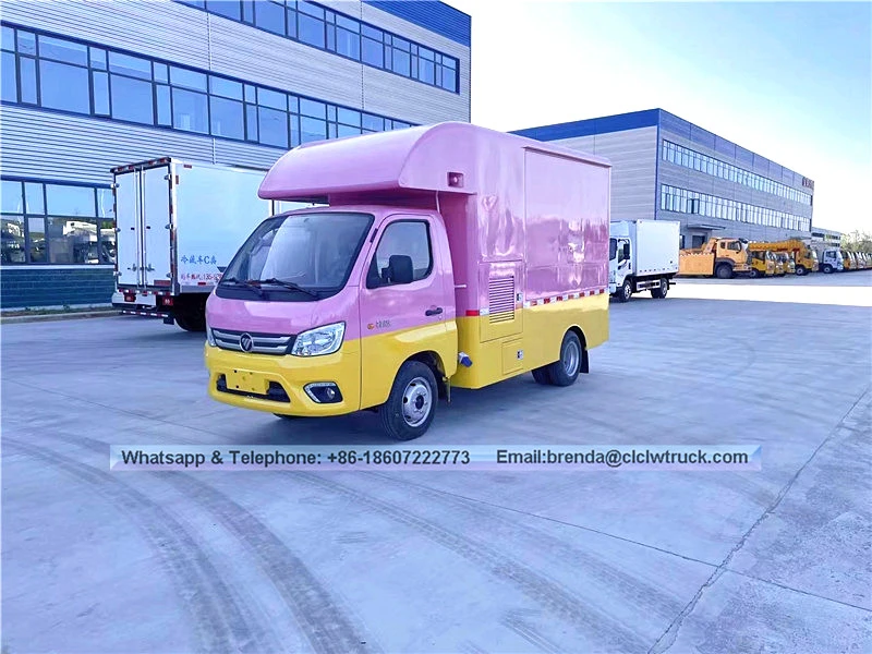 Mataas na kalidad at mababang presyo mobile ice cream trak ng pagkain para sa pagbebenta