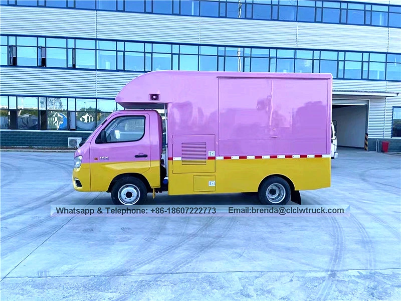 Mataas na kalidad at mababang presyo mobile ice cream trak ng pagkain para sa pagbebenta