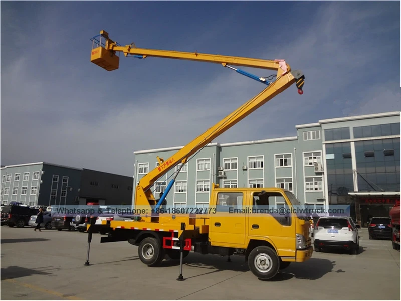 ISUZU 100P Double Cab 12-16m Aerial Platform Working Truck