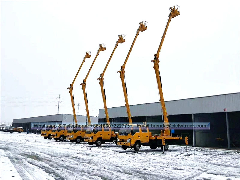 ISUZU Kenderaan Operasi Ketinggian Tinggi Isuzu 16m