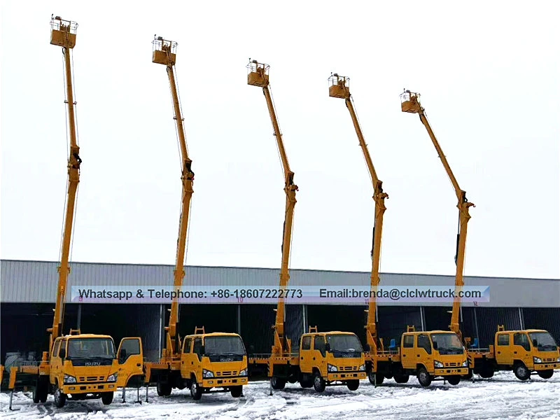 ISUZU Kenderaan Operasi Ketinggian Tinggi Isuzu 16m