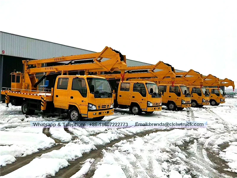 ISUZU Kenderaan Operasi Ketinggian Tinggi Isuzu 16m