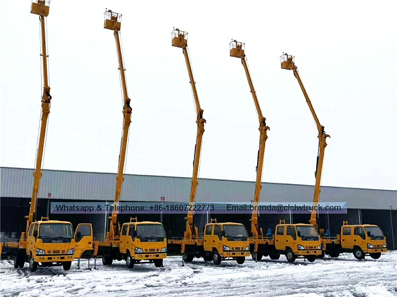 ISUZU Kenderaan Operasi Ketinggian Tinggi Isuzu 16m