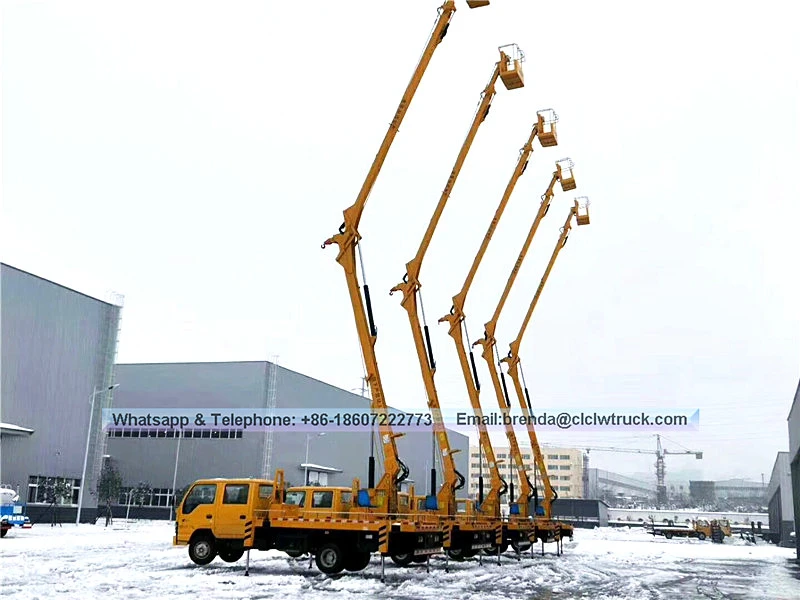 ISUZU Kenderaan Operasi Ketinggian Tinggi Isuzu 16m